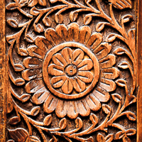 Wood Carving Toes Yoga Studio Chattanooga TN